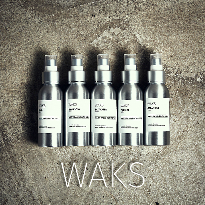 Αρωματίστε το χώρο σας με τη νέα συλλογή Room Sprays της WAKS: Πέντε μοναδικά αρώματα για κάθε γούστο!