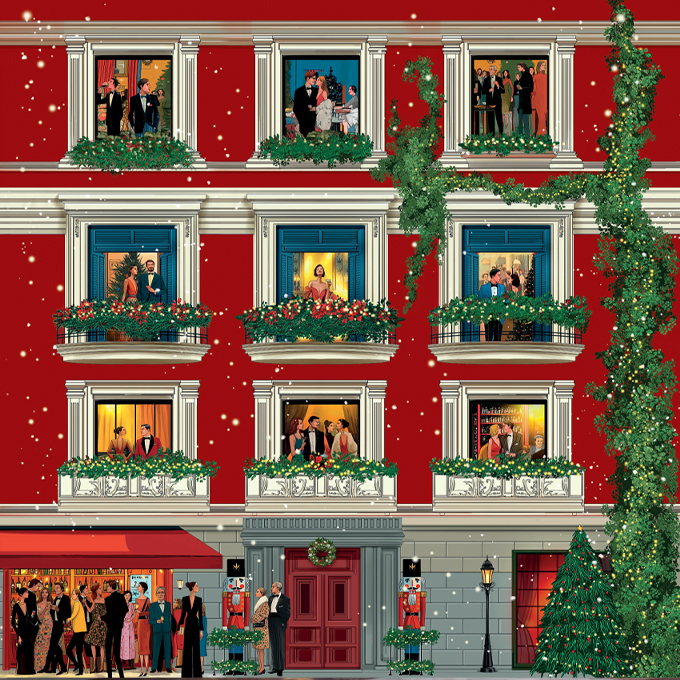 Step into the Golden Hall Christmas Festivities