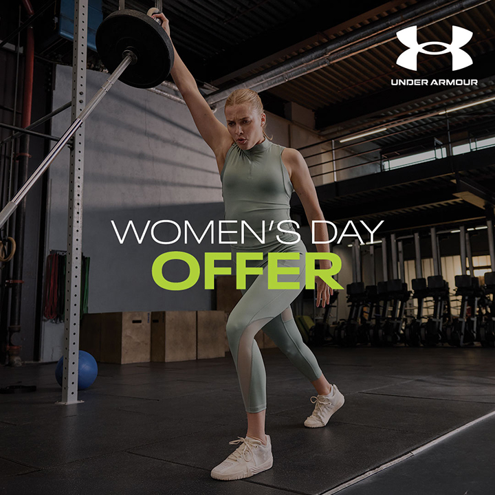 UNDER ARMOUR – WOMEN’S DAY OFFER