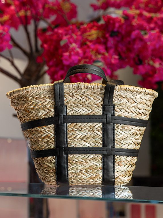 Palermo Round Basket Bag – B & Floss