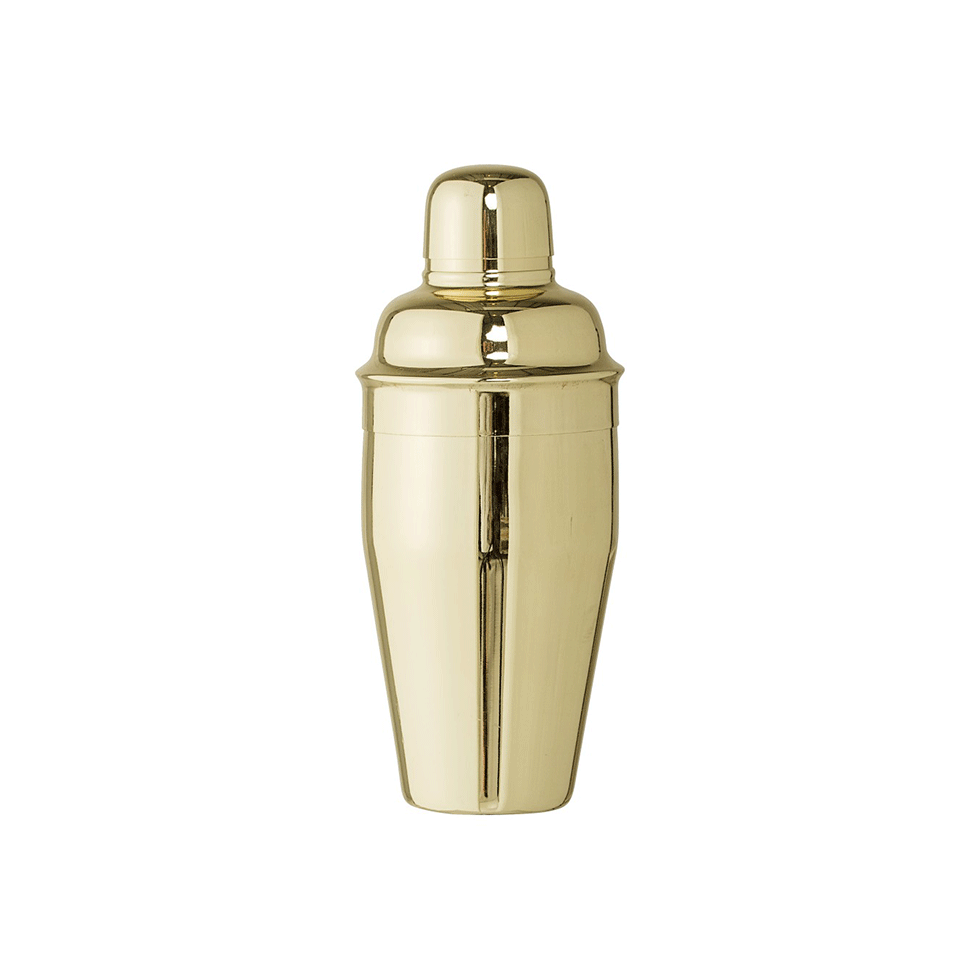 Χρυσό cocktail shaker από ανοξείδωτο ατσάλι, Bloomingville