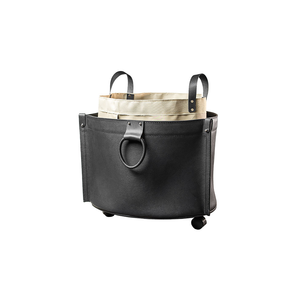 Μαύρη δερμάτινη ξυλοθήκη