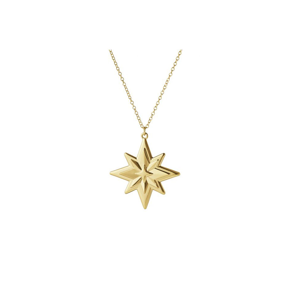 Christmas Collectibles gold star ornament