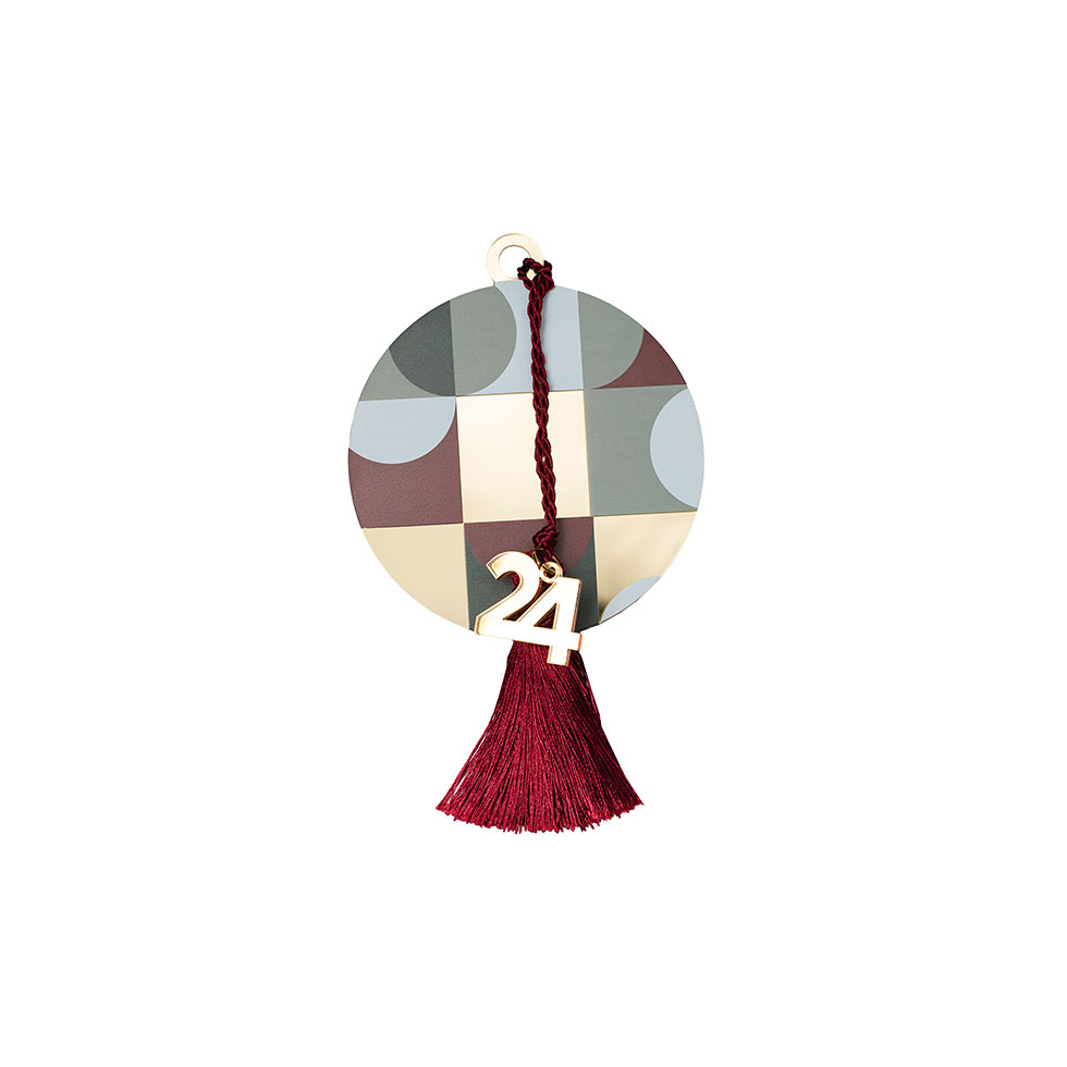 Γούρι 2024 με γεωμετρικά μοτίβα