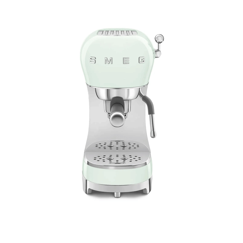 Παστέλ πράσινη μηχανή espresso, Smeg