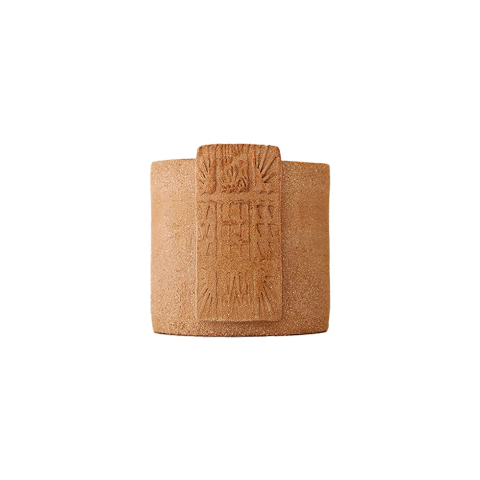 Χειροποίητο κεραμικό με μελισσοκέρι Mountain Athos 