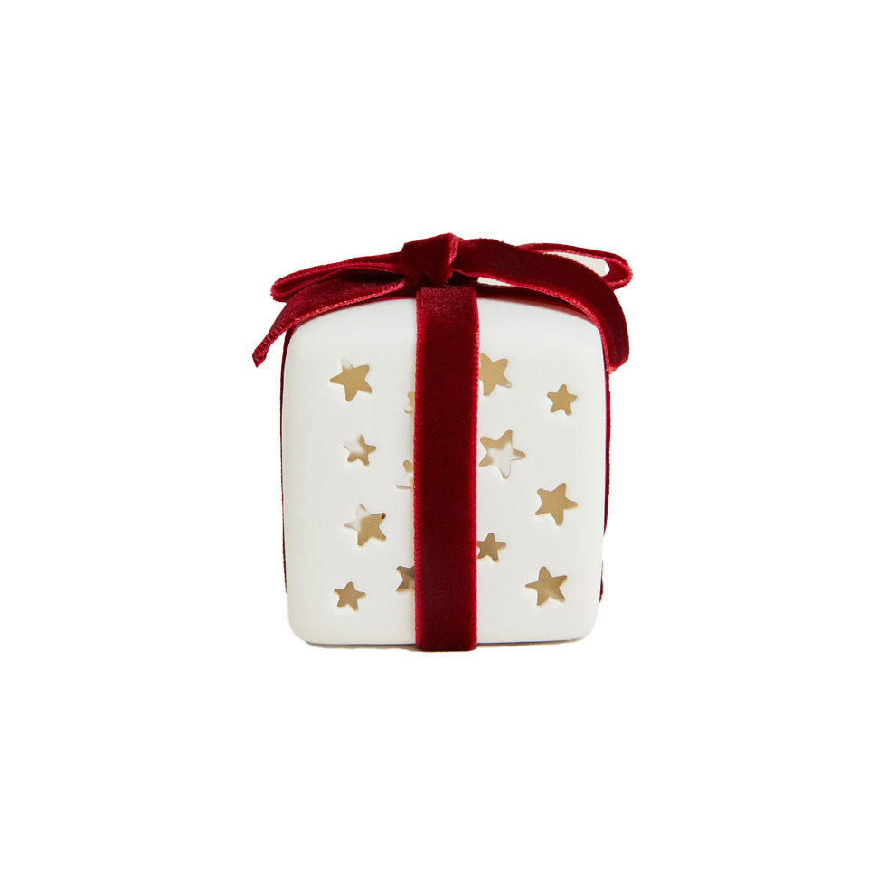 Φωτιστικό σε σχήμα χριστουγεννιάτικου δώρου