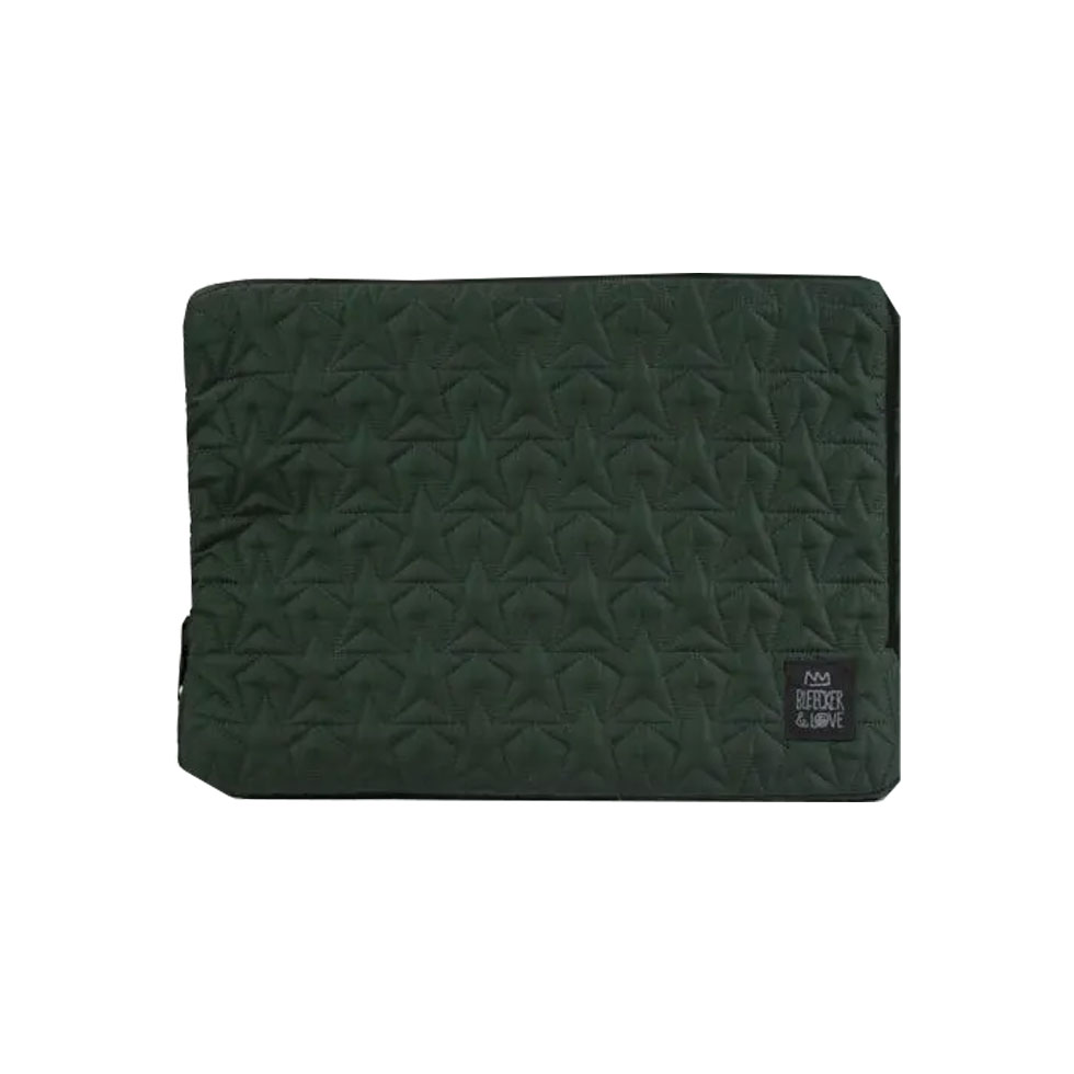 Πράσινη υφασμάτινη θήκη για φορητό υπολογιστή, Bleecker and Love