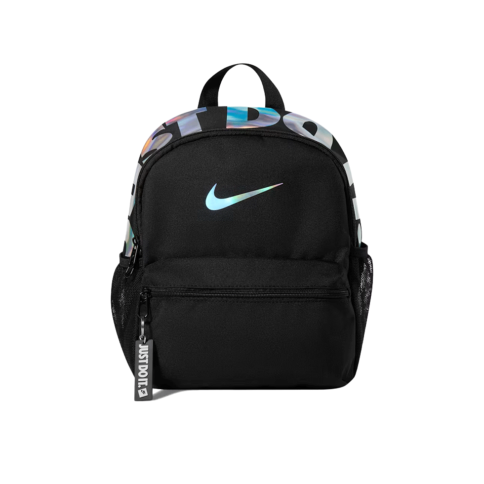 Black mini kids backpack
