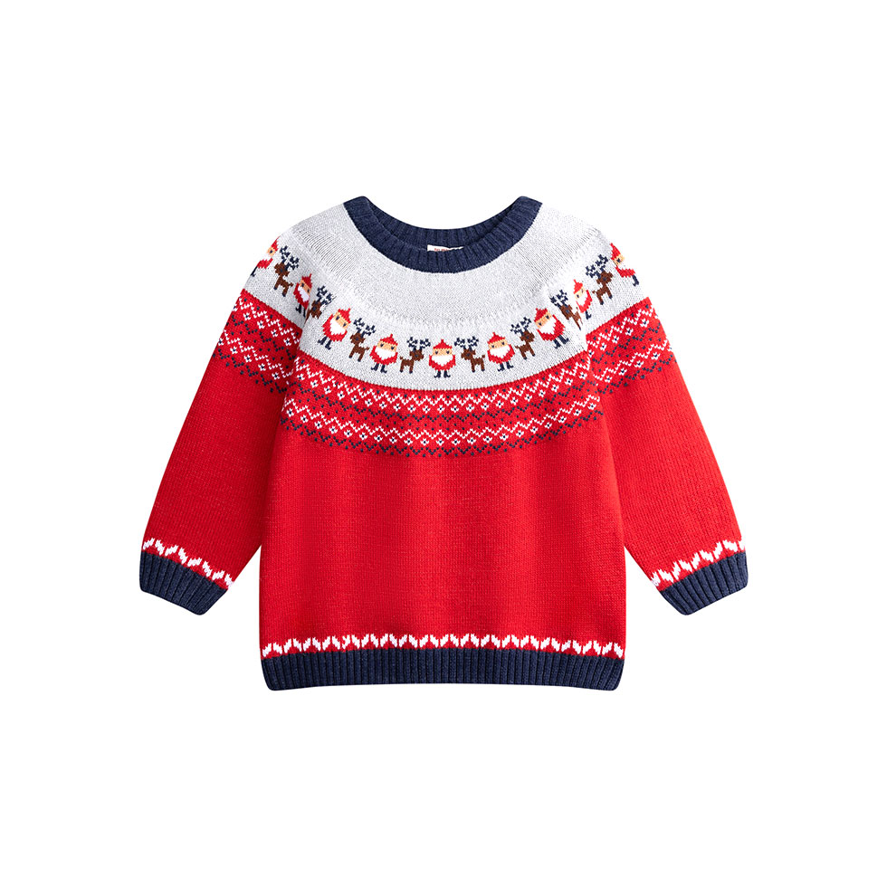 Πουλόβερ με μοτίβο Tricolour Christmas