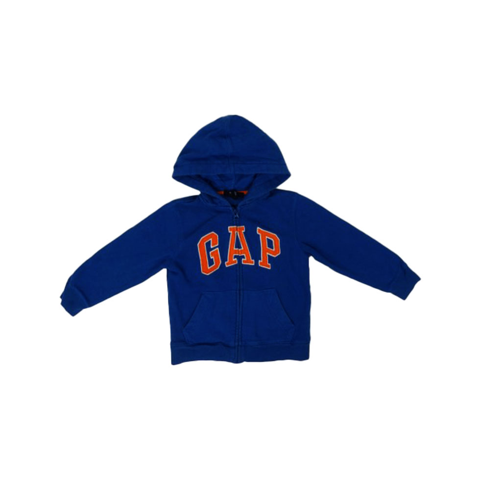 Μπλε παιδικό φούτερ με κουκούλα 