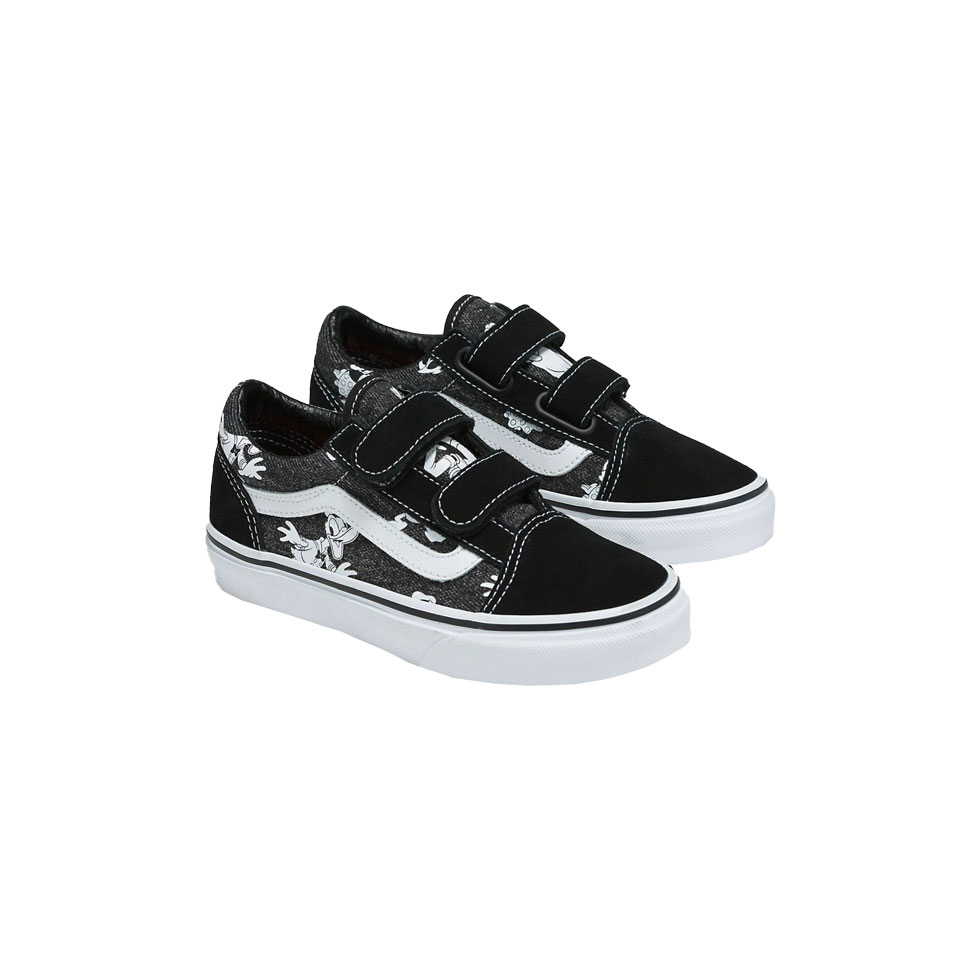 Μαύρα sneakers Vans X Disney Old Skool V 