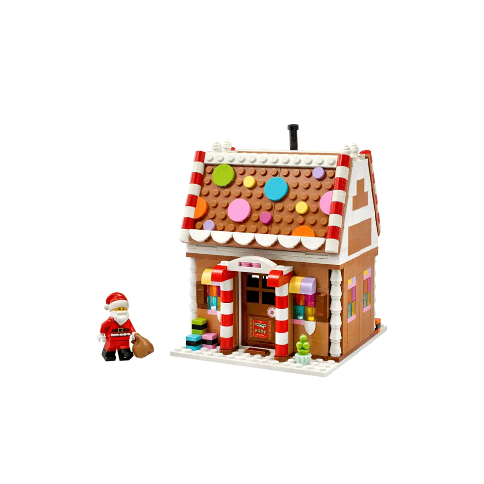 Festive Gingerbread House