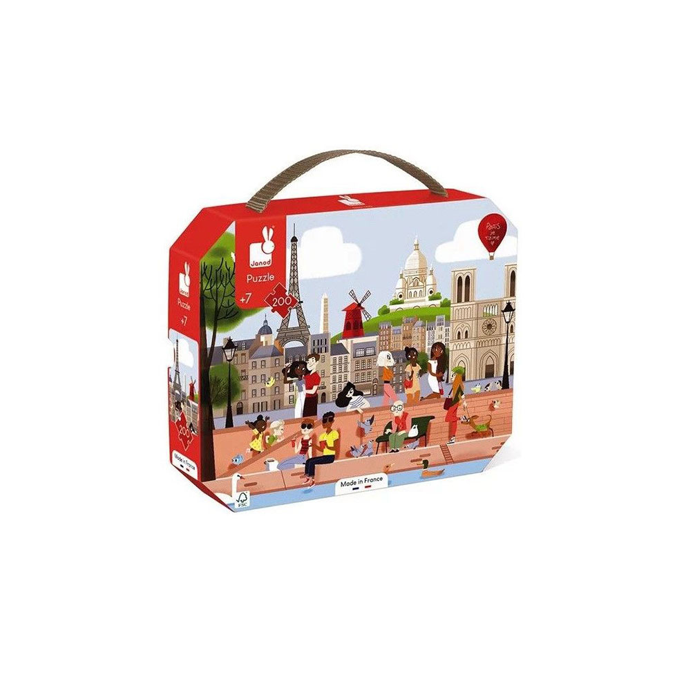 Παζλ 200 τεμαχίων Παρίσι, Janod   