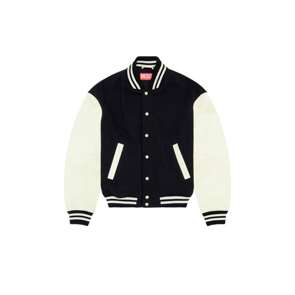 Ασπρόμαυρο μπουφάν L-Franz