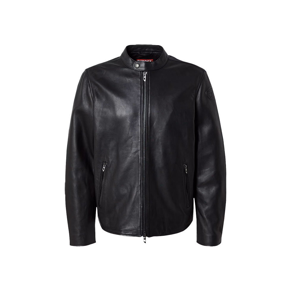 Black leather jacket L-Carver