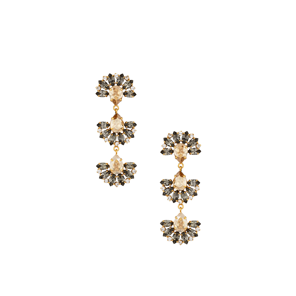 Σκουλαρίκια διακοσμημένα με κρύσταλλα Αυστρίας, Ella Bartlow