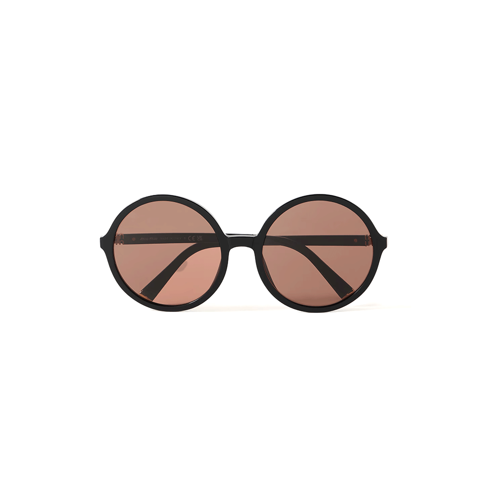 Round oversized sunglasses, Miu Miu
