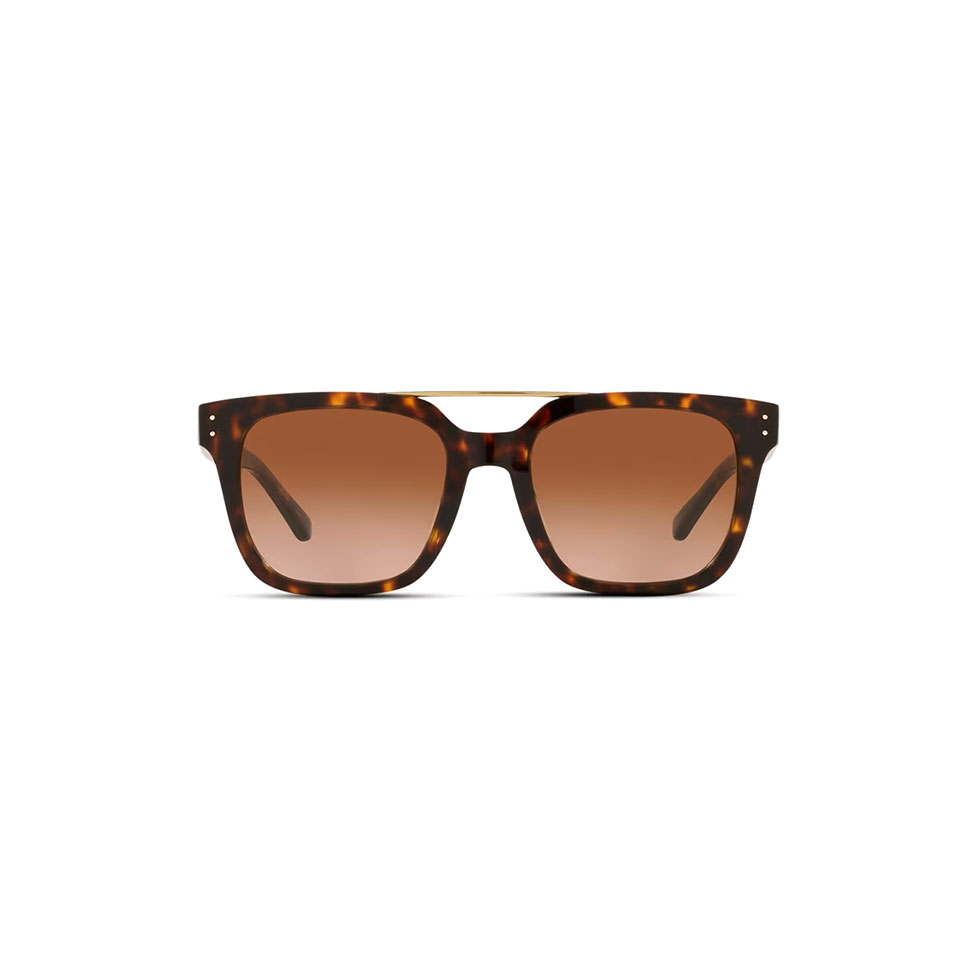 Full-rim rectangular sunglasses, Tory Burch