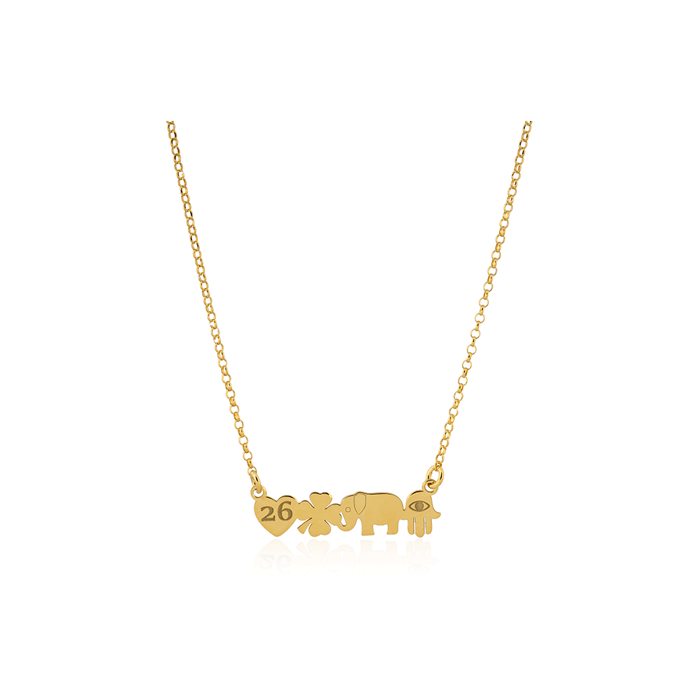 Ασημένιο κολιέ γούρι 2026 The Journey Within