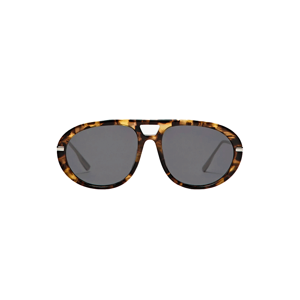 Tortoise aviator sunglasses