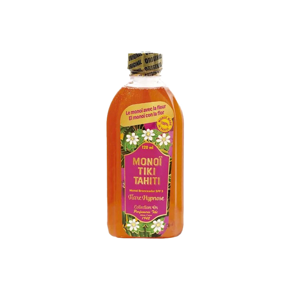 Tahiti Tiare Hypnose Suntan Oil SPF3 120ml, Monoi Tiki 