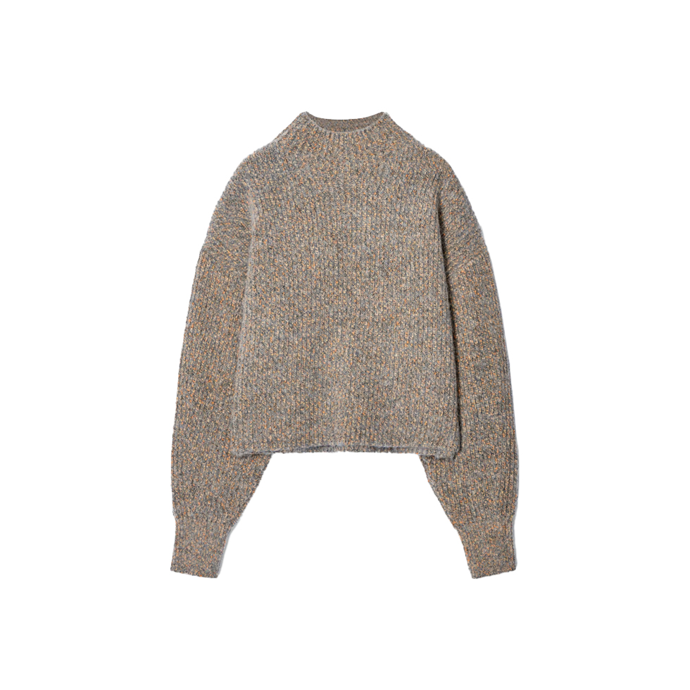 Μπεζ πλεκτό ζιβάγκο 