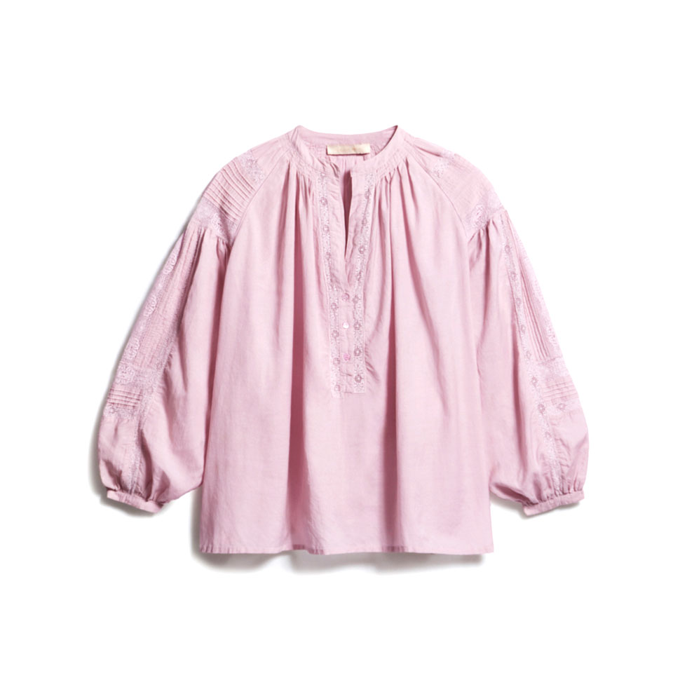 Λιλά μπλούζα με κεντήματα Nipoa, Vanessa Bruno