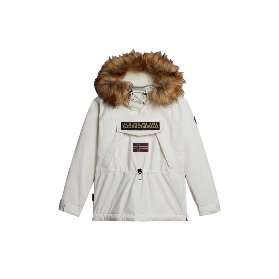 White Skidoo hooded jacket