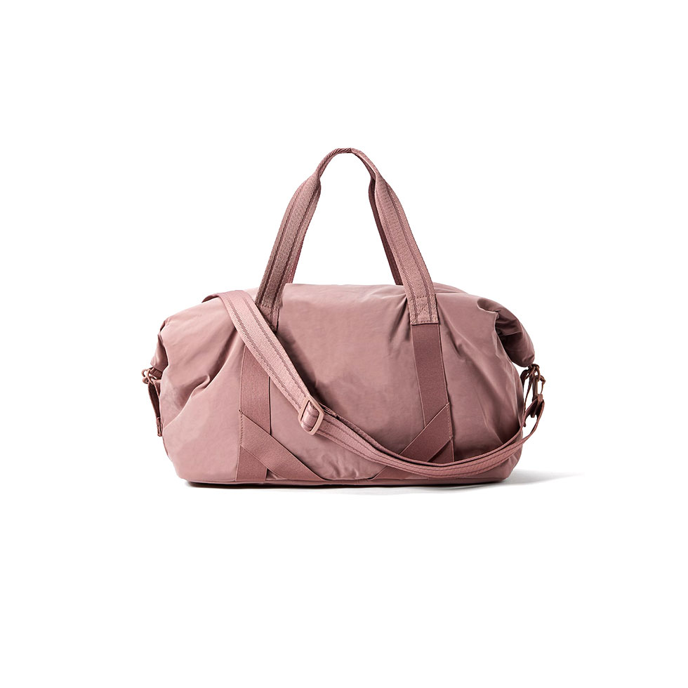 Ροζ τσάντα γυμναστηρίου με λάστιχα