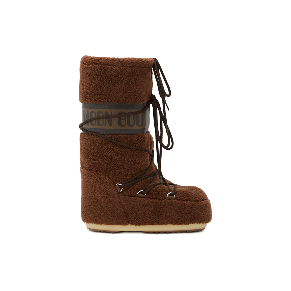 Καφέ teddy μπότες, Moon Boot