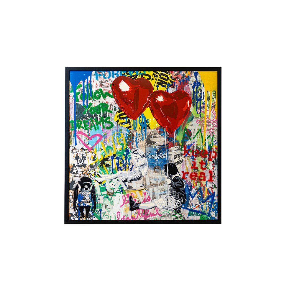 Έργο τέχνης Love Is In The Air, Mr. Brainwash