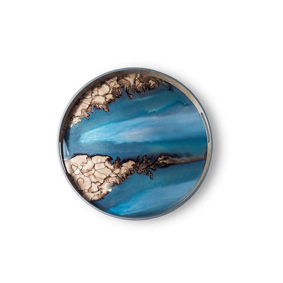 Στρογγυλός δίσκος με μοτίβο