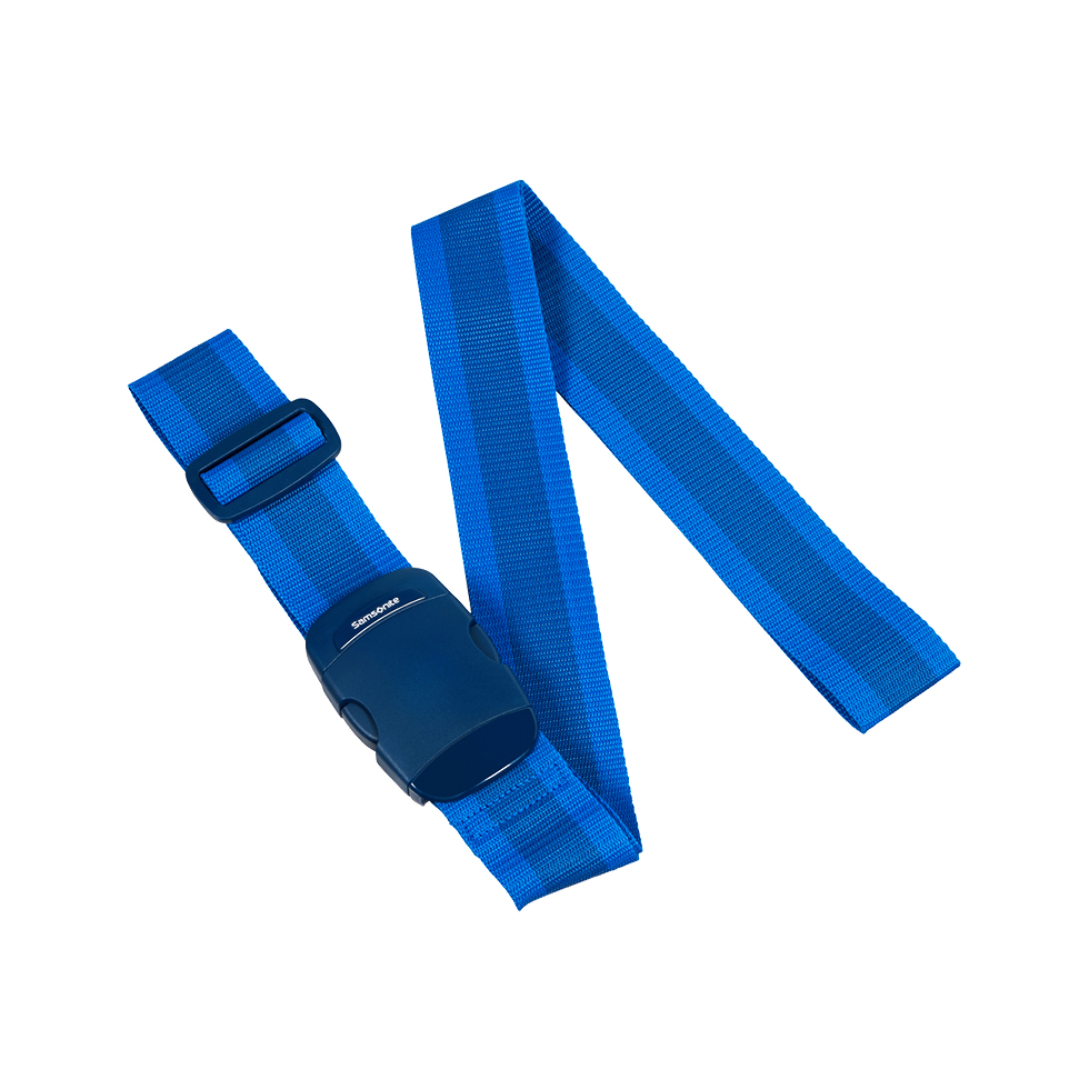 Μπλε ιμάντας βαλίτσας