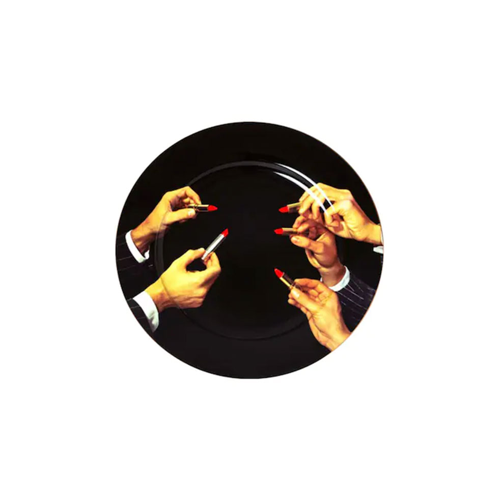 Πορσελάνινο πιάτο Lipstick, Seletti 