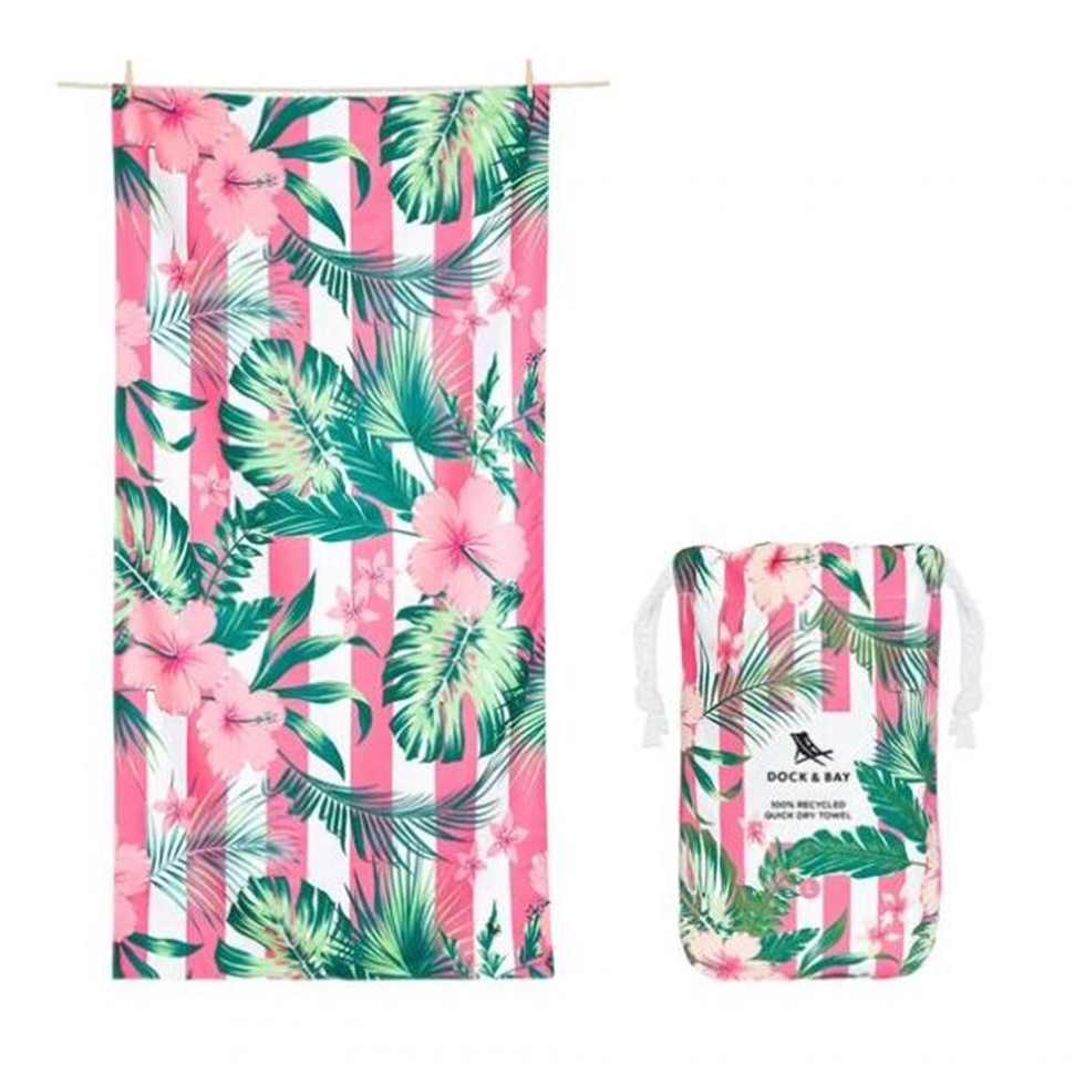 Πετσέτα θαλάσσης Heavenly Hibiscus, Dock& Bay
