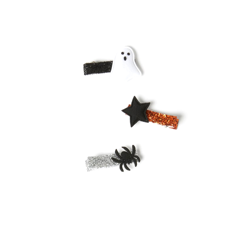 Σετ τριών Ηalloween κλιπ μαλλιών