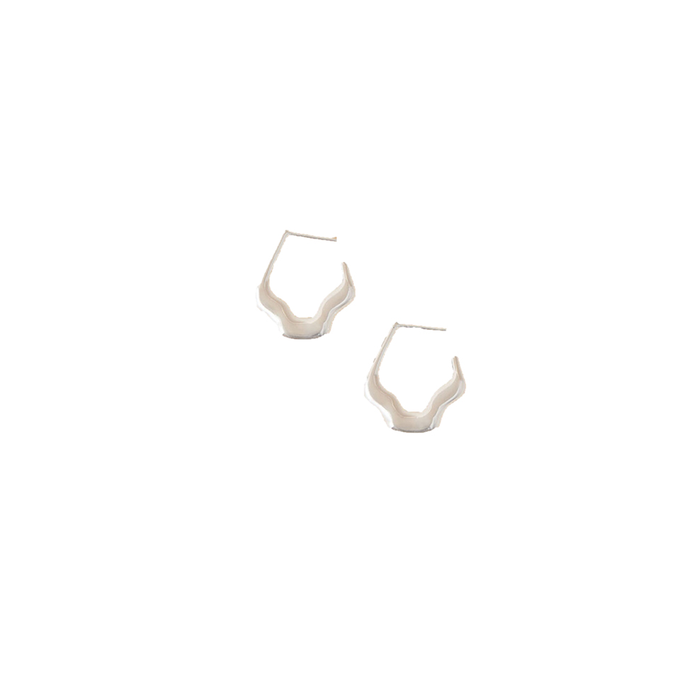 Επιμεταλλωμένοι κρίκοι σε ασήμι