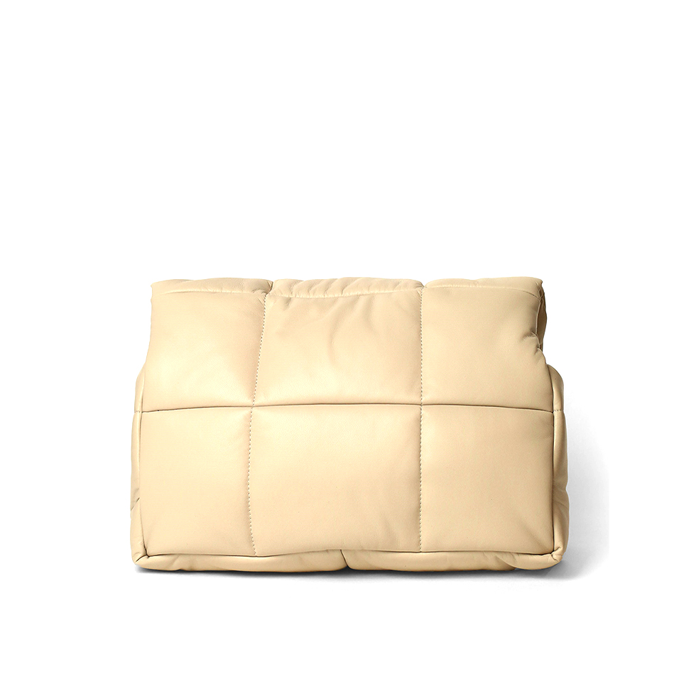 Μπεζ, δερμάτινη τσάντα, Studio AR