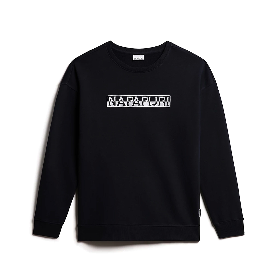 Σκούρo μπλε φούτερ με logo