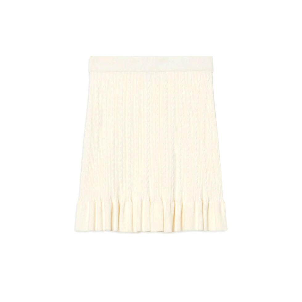 Μίνι πλεκτή φούστα