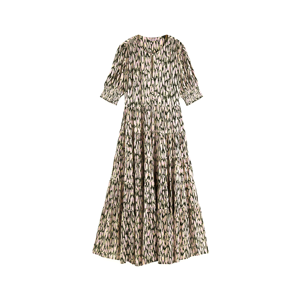 Maxi φόρεμα με μοτίβο