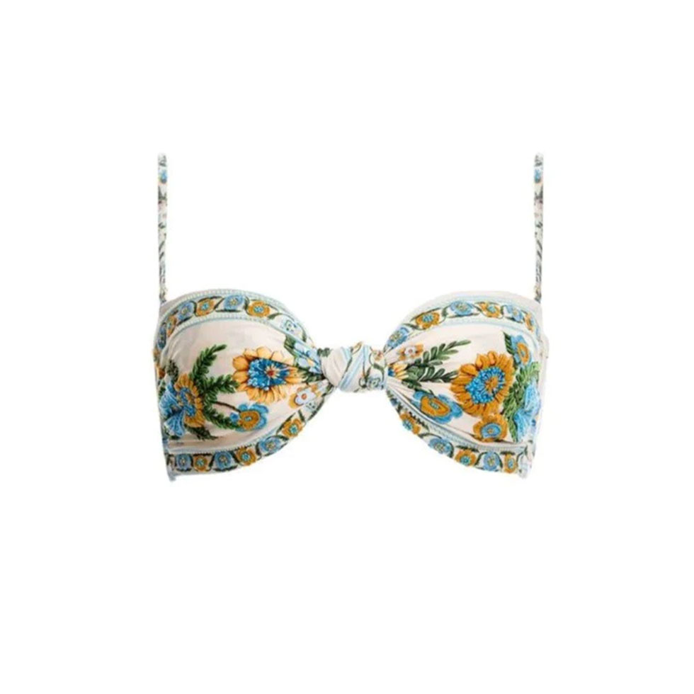 Πολύχρωμο bikini top Lucille Aine, Agua Bendita