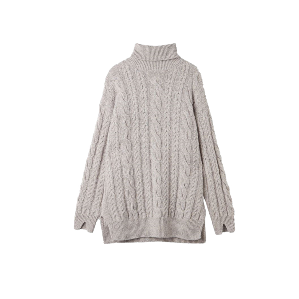 Πουλόβερ ζιβάγκο από μουλινέ κασμίρι