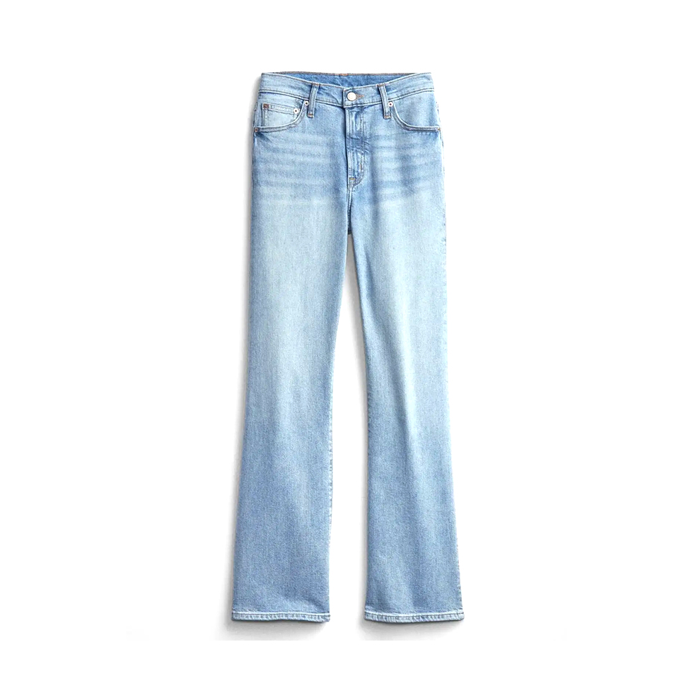 Ψηλόμεσο jean με vintage σχέδιο