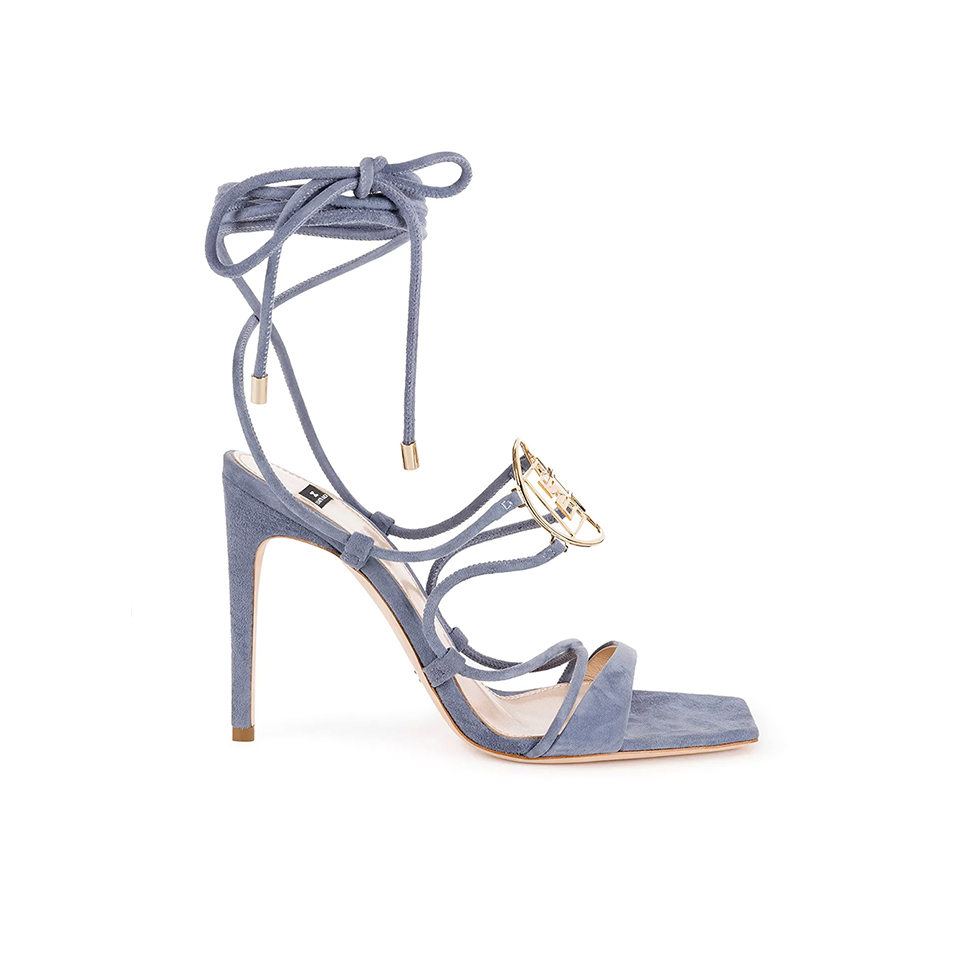 Σιέλ πέδιλα με λουράκια, Elisabetta Franchi, Eponymo